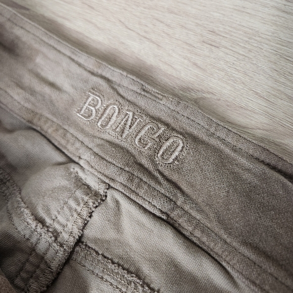 𝅺VINTAGE 90s Bongo Velvet Flare Pants Mid- rise - Picture 3 of 7